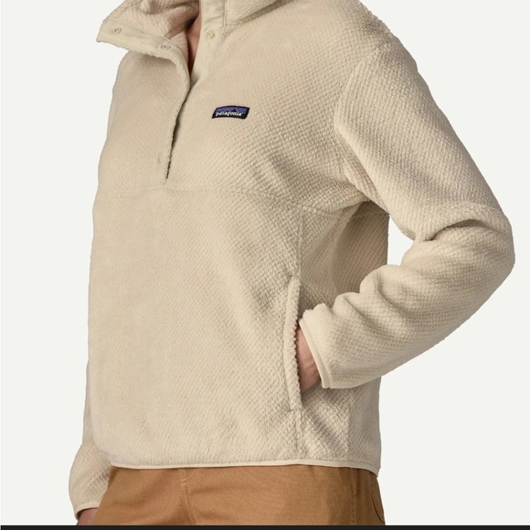 Patagonia cream pullover large - Picture 2 of 9